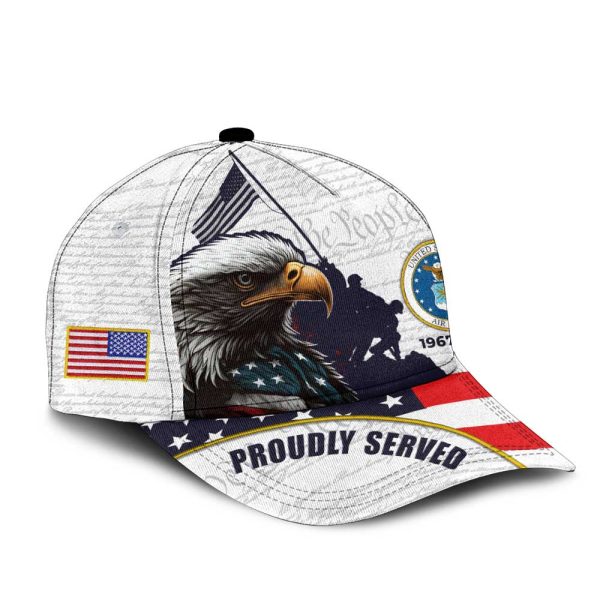 Air Force American Eagles White Cap CC11 3 1