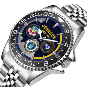 AirFocre Command Mens Silver Watch SS14 2