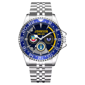 AirFocre Command Mens Silver Watch SS14 3
