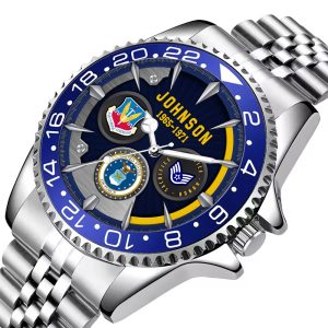 AirFocre Command Mens Silver Watch SS14 7