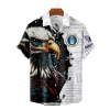 AirForce Badge White Hawaiian Shirt HW103 1 1