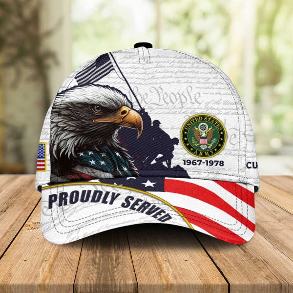 Army American Eagles White Cap CC11 2 1