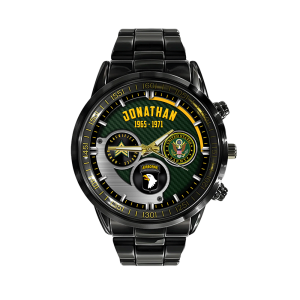 Army Division Watch Stainless Steel Black SS01103 1 1