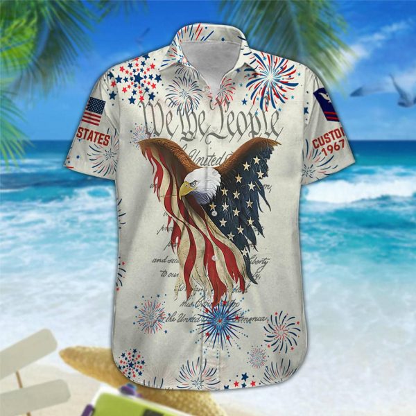 COAST GUARD Ranks Guys hawaiian shirts HW104 2 1