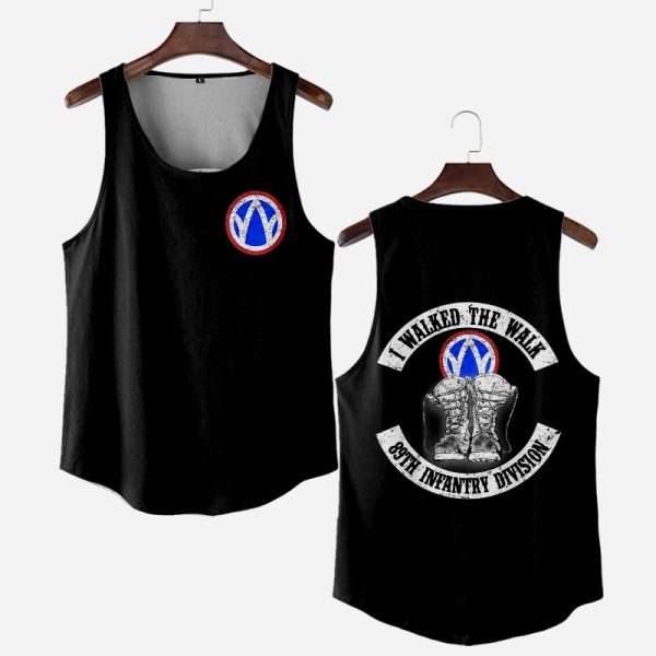 Customized US Army Division I Walked The Walk Apparel 8