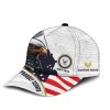 Navy American Eagles White Cap CC11 4