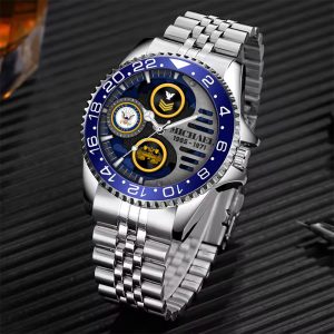 Navy Badge Customise Watch Face SS15 2