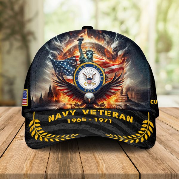 Navy Liberty Veteran caps CC03 2