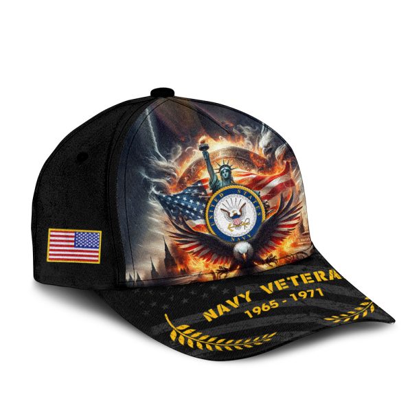 Navy Liberty Veteran caps CC03 3