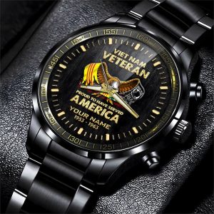 Personalized Proud To Have Served America Vienam Veteran Watch 2