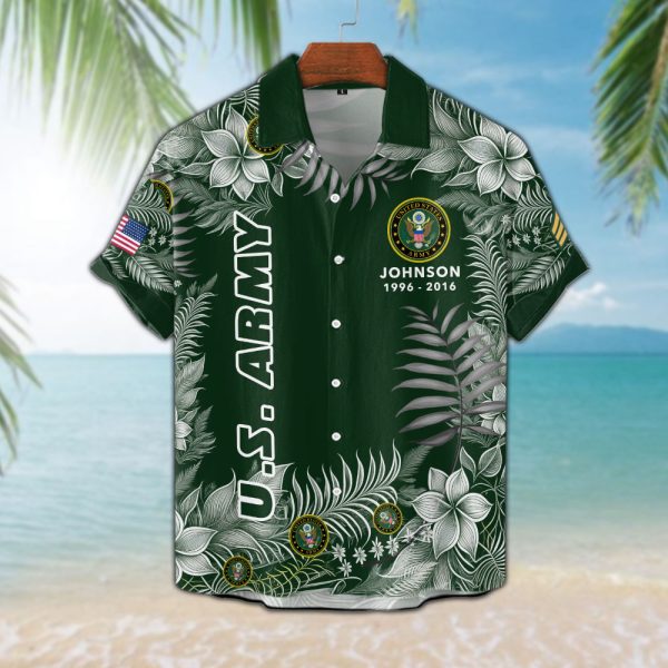 US ARMY Aloha Hawaiian shirts 2 1