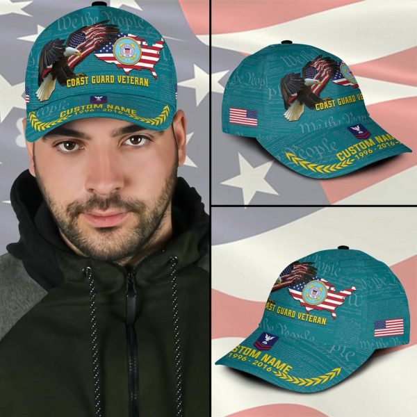 US COAST GUARD American Eagles Classic cap for men CC10 2 1