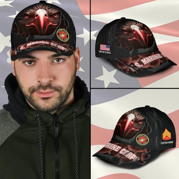 US MARINE CORPS Eagle Colors Cap hat CC18 3