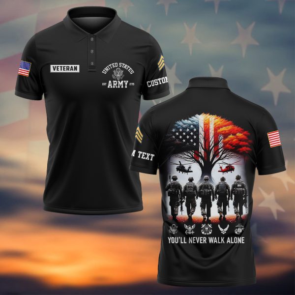 US Military Youll Never Walk Alone Apparel 7