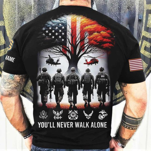 US Military Youll Never Walk Alone Apparel1