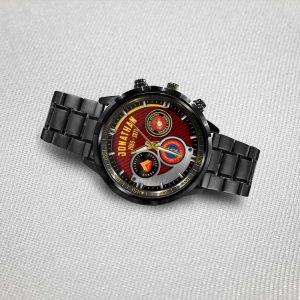 USMC Watch Stainless Steel Black SS01103 2 1