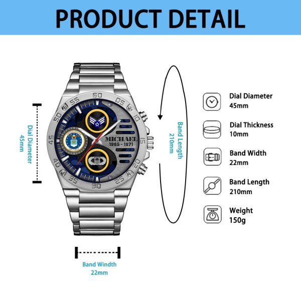 Us AirForce Badge Custom Watch Faces SS15 6