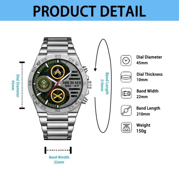 Us Army Branch Custom Watch Faces SS15 6