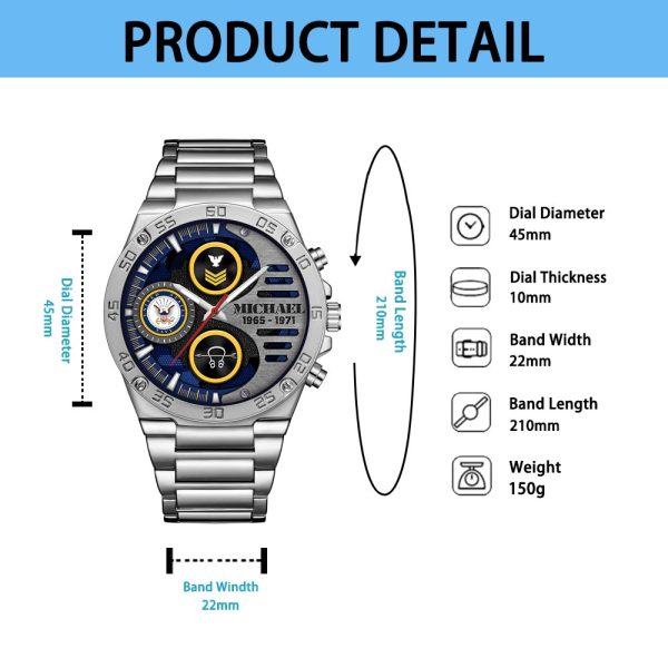 Us Navy Rating Custom Watch Faces SS15 6