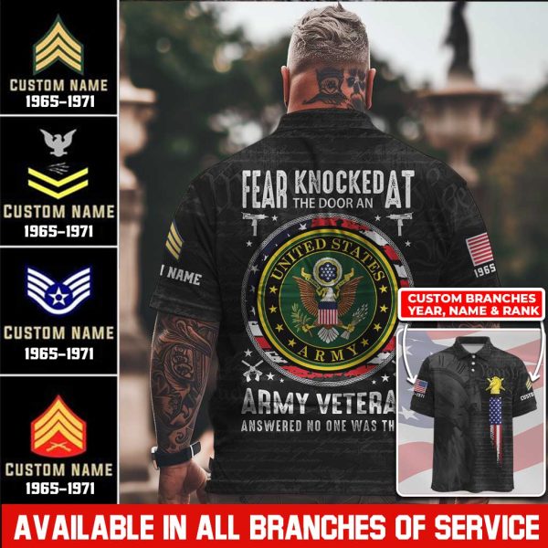 1 Army Branch Polo shirts PL1003