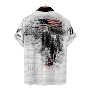 AirForce American Eagle Hawaiian Shirt HW112 2
