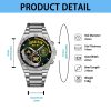 Army Branch Male silver watches SS03103 4 1