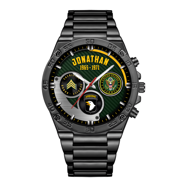 Army Division Male silver watches SS03103 1