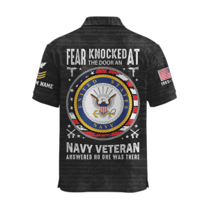 Navy Badge Polo shirts PL1003FN 2 1