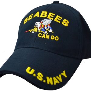 Navy Seabees Custom Patch Hats EPC101