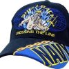 US Navy Shellback Crossing the Line Blue Custom Patch Hats EPC101