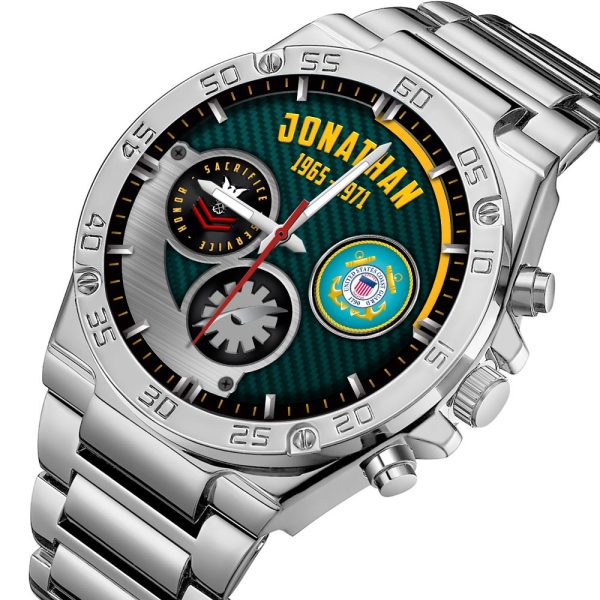 USCG Male silver watches SS03103 3 1