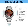 USMC Male silver watches SS03103 4 1