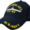 USS Coral Sea CV 43 Custom Patch Hats EPC101