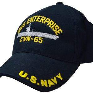 USS Enterprise CVN 65 Custom Patch Hats EPC101