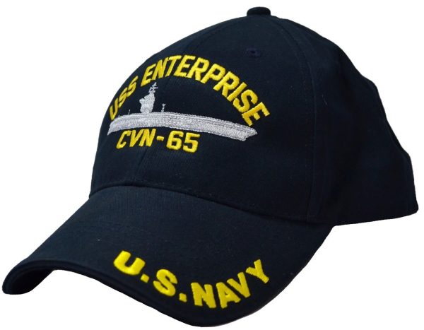 USS Enterprise CVN 65 Custom Patch Hats EPC101