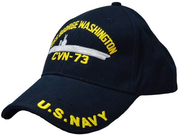 USS George Washington CVN 73 Custom Patch Hats EPC101