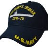 USS Harry S Truman CVN 75 Custom Patch Hats EPC101