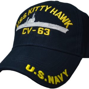 USS Kitty Hawk CV 63 Custom Patch Hats EPC101