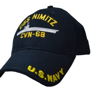 USS Nimitz CVN 68 Custom Patch Hats EPC101