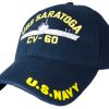 USS Saratoga CV 60 Custom Patch Hats EPC101