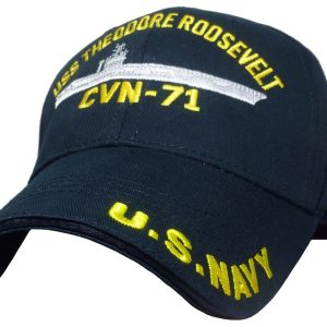 USS Theodore Roosevelt CVN 71 Custom Patch Hats EPC101