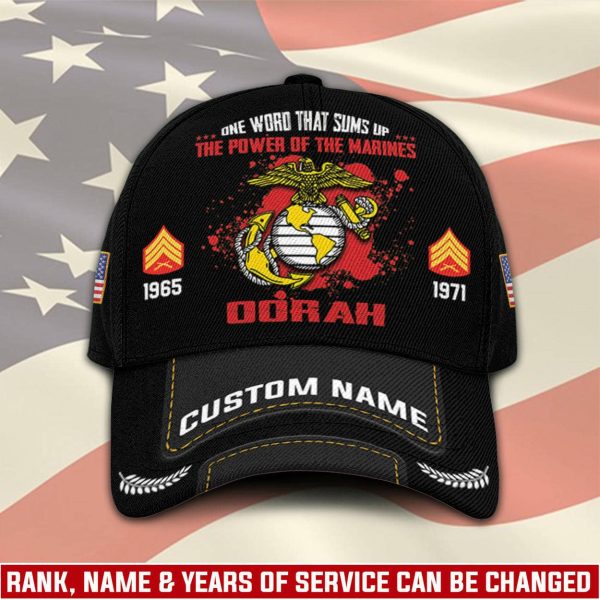 1 The power of the MARINE CORPS Cap