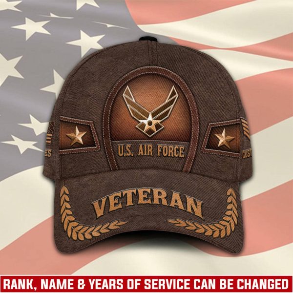 1 US AIR FORCE Brown Cap CC28