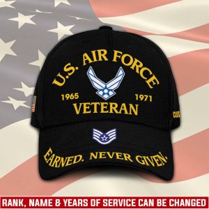 1 US AIR FORCE Military Caps For Veterans CC26