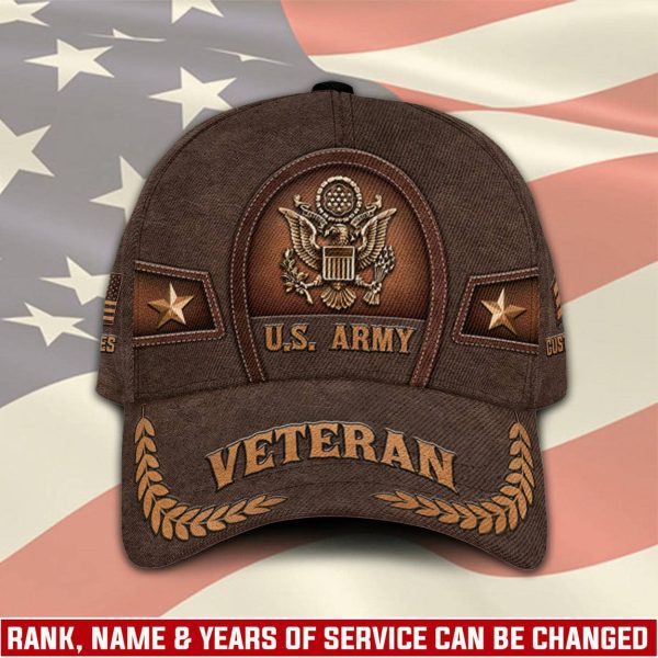 1 US ARMY Brown Cap CC28