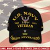 1 US NAVY Military Caps For Veterans CC26