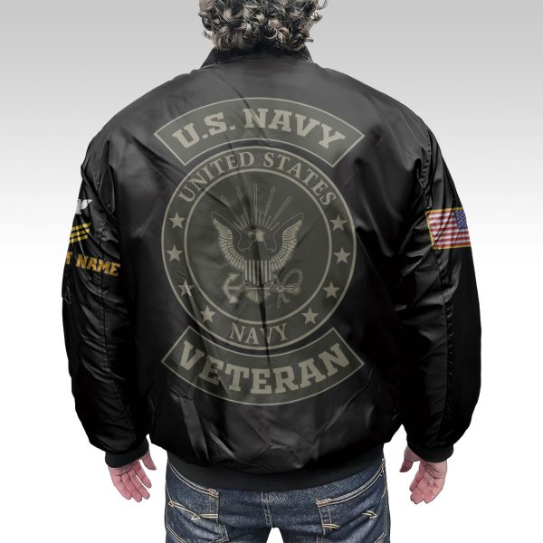 Navy Guys Bomber Jacket 1