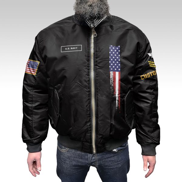 Navy Guys Bomber Jacket 5