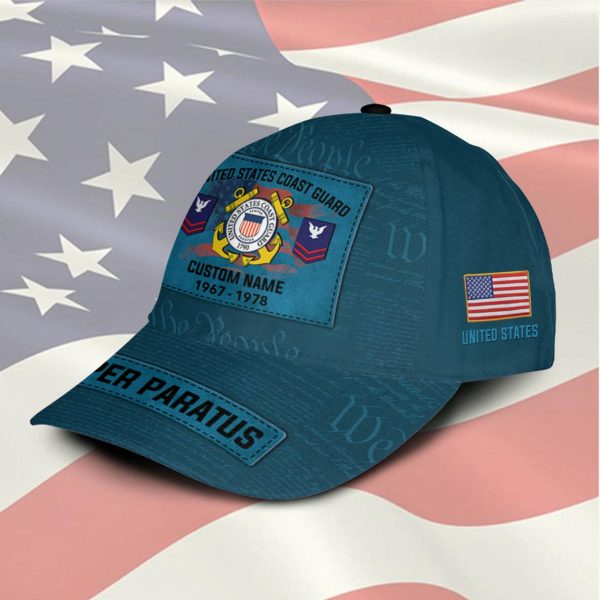 US COAST GUARD Aim High Fly Fight Win Cap CC37 1