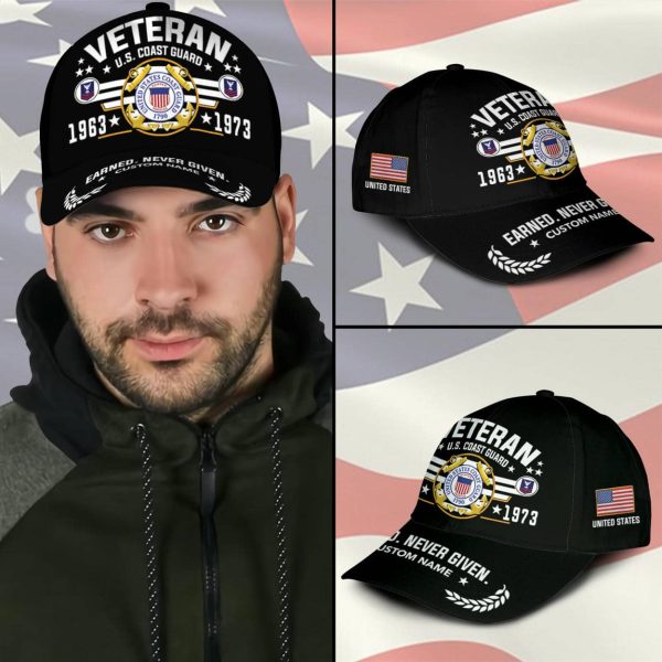 US COAST GUARD custom dad hat CC35 2